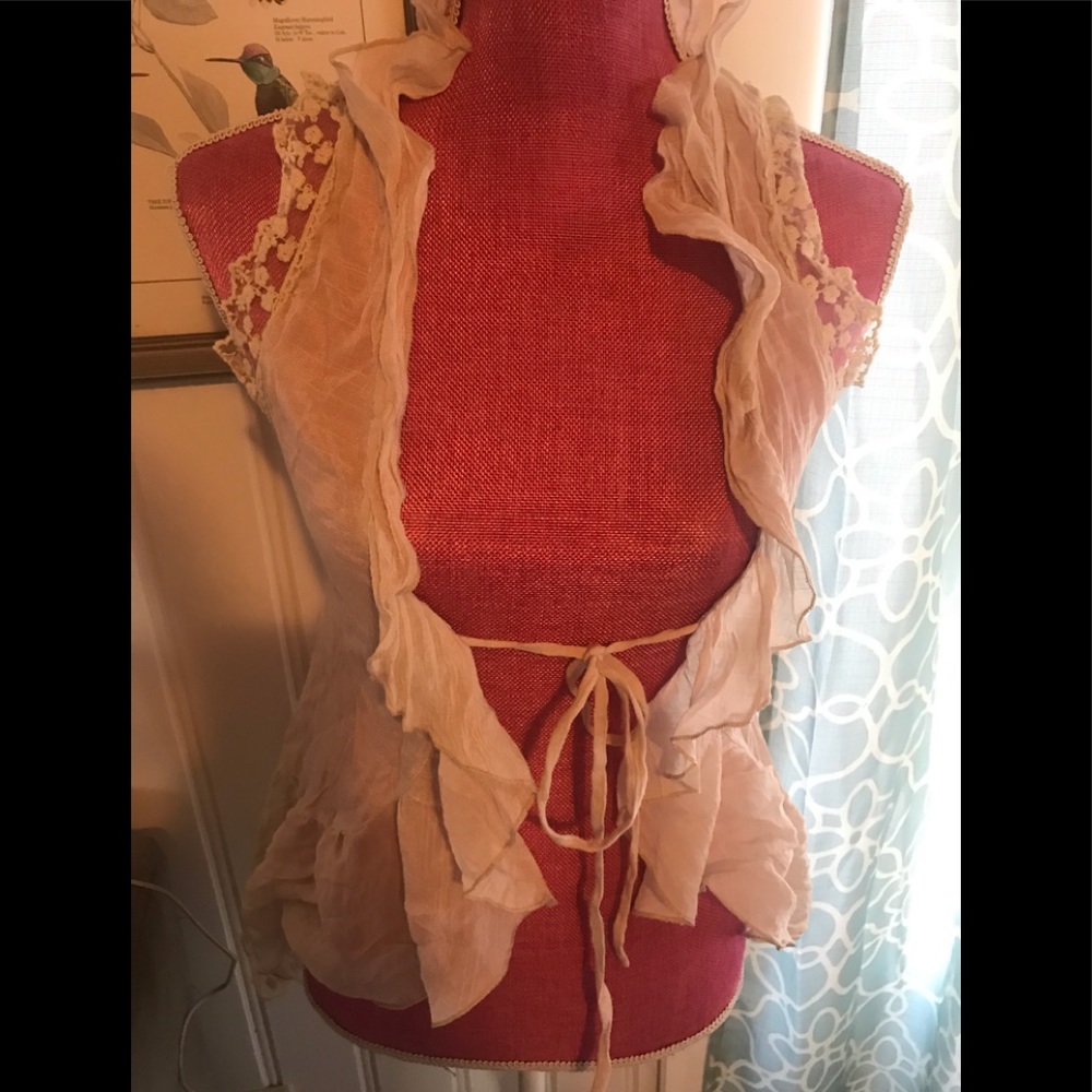 Lace coverup